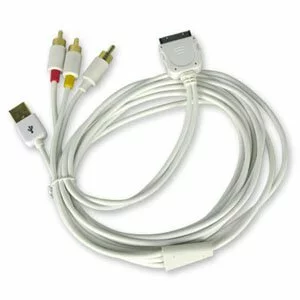 Composite AV USB Cable for Apple iPhone 3G iPod Touch