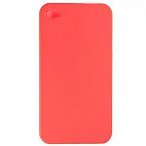 Hard Plastic Skin Case Cover For iPhone 4G Color: RADICAL RED