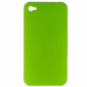 Smooth Simple Hard Plastic Skin Case Cover for iPhone 4G Lawn Gr