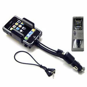 iPhone 4 Car Kit FM Transmitter Hands-free Holder