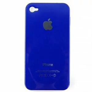 Hard Case Skin Back Cover For Apple iPhone 4G Color: BLUE