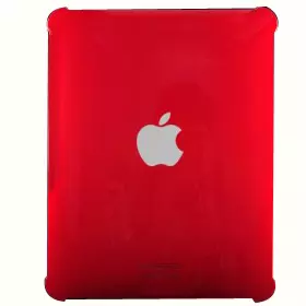 Callous Plastic State Apple iPad Case Cover Color: RED