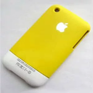 Matt Slider in Yellow Hard Case for Iphone 3G Slider 3GS