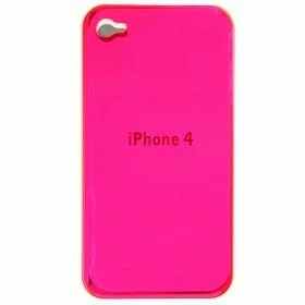 HARD PLASTIC TRANSLUCENT LACTEAL BACK COVER COLOR: QUEEN PINK