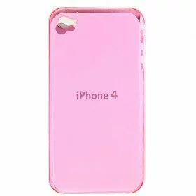 HARD PLASTIC TRANSLUCENT LACTEAL BACK COVER COLOR: PINK