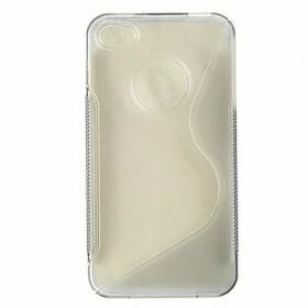 HARD PLASTIC BACK COVER CASE PARTIALLY TRANSPARENT COLOR: GRAY