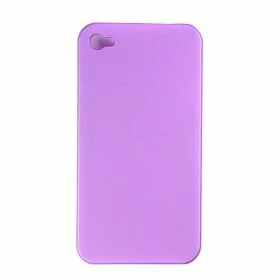 HARD PLASTIC SKIN CASE COVER FOR IPHONE 4G COLOR: PLUM