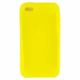 HARD PLASTIC SKIN CASE COVER FOR IPHONE 4G COLOR: YELLOW