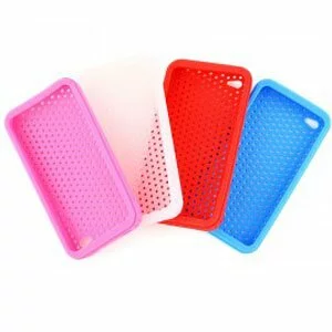 New Style Apple iPhone 4G 4 Type Durable Ventilation Holes Soft