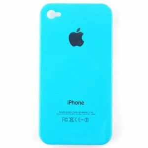 Hard Case Skin Back Cover For Apple iPhone 4G Color: AQUA