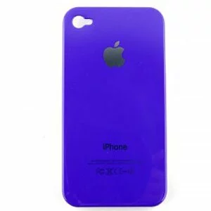 Hard Case Skin Back Cover For Apple iPhone 4G Color: PURPLE
